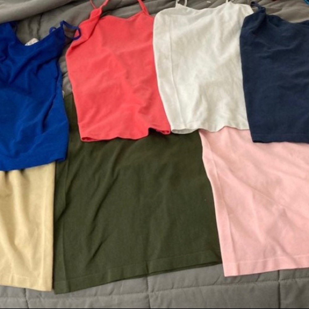 Bundle of 7 Camisoles - Various Colors, Unworn
